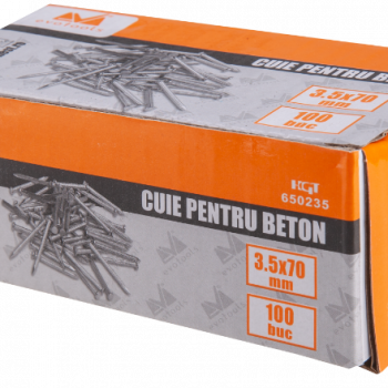 Cuie pentru Beton - D[mm]: 3.5- L[mm]: 50- C[buc]: 200